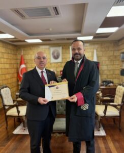 Dördüncü Profesörümüz Hakan Hakkoymaz Oldu